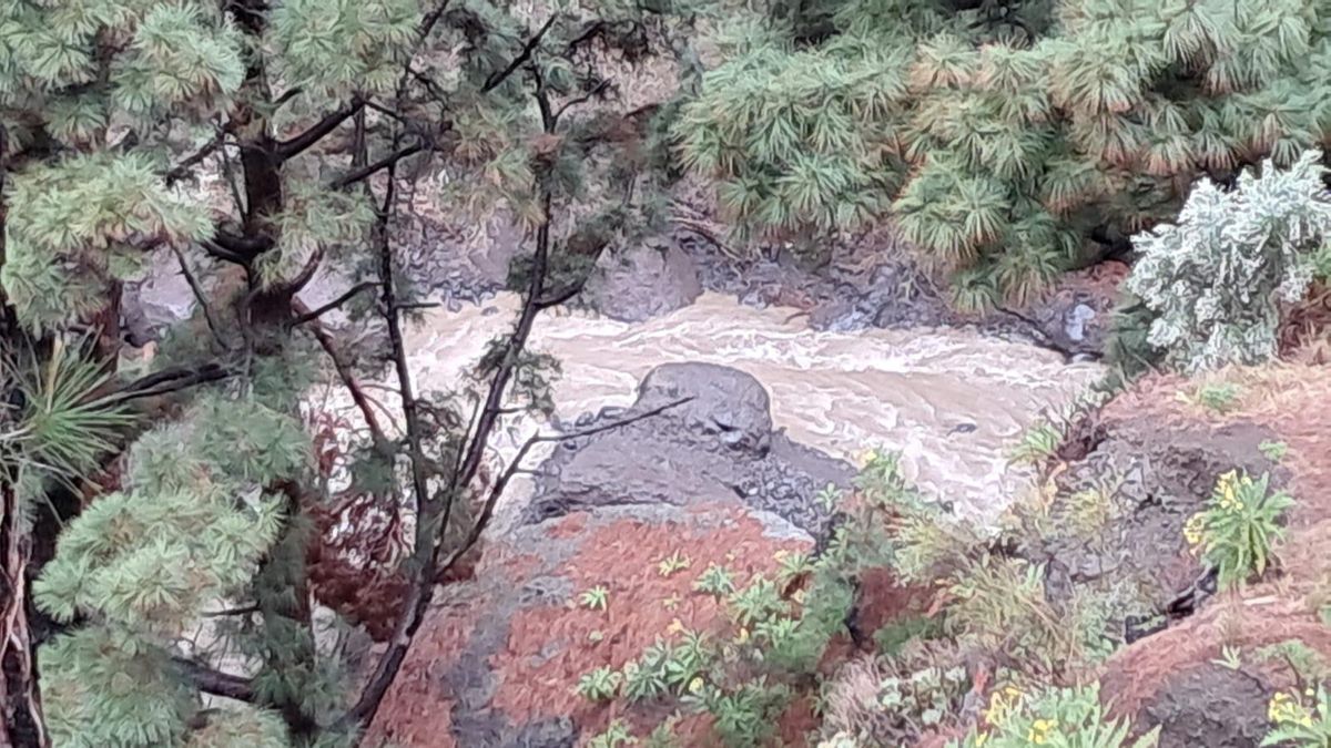 Riesgo de crecidas de barrancos, inundaciones y deslizamientos en La Palma