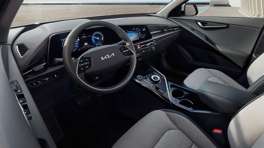Habitáculo del nuevo Kia Niro.