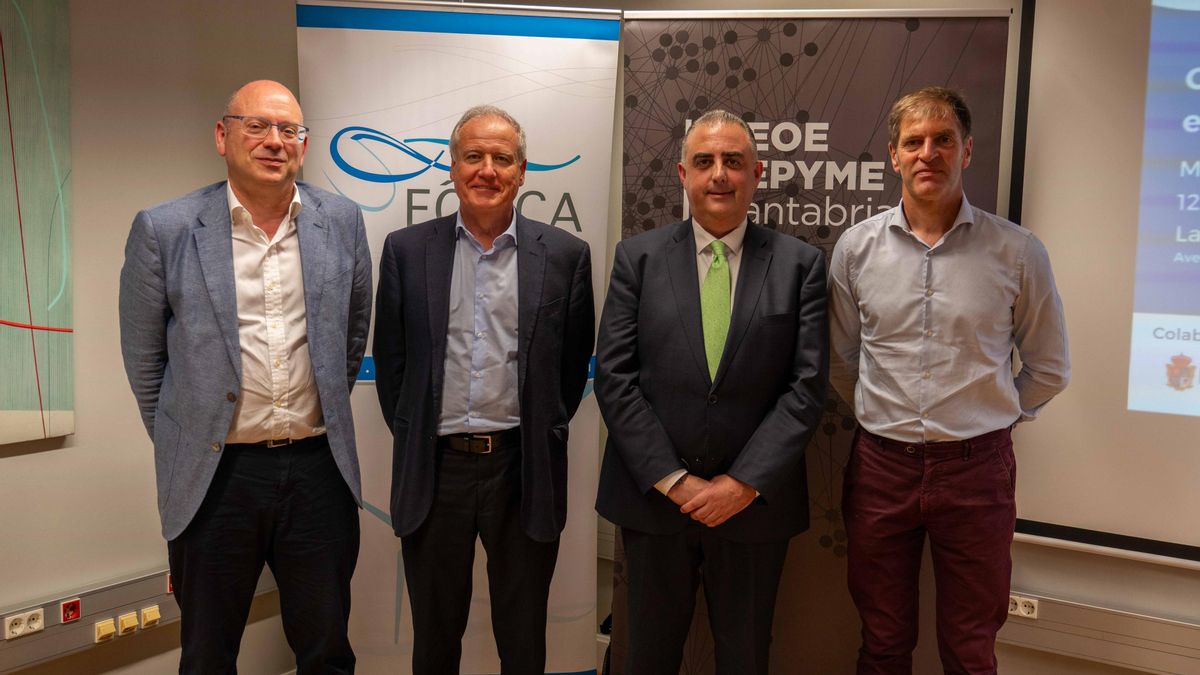 Jornada 'Oportunidades del desarrollo eólico para la industria', organizada por la Asociación Eólica de Cantabria (AEC) junto a CEOE-Cepyme Cantabria y el Ayuntamiento de Reinosa.