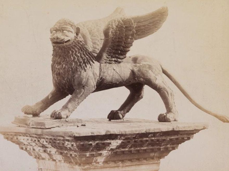 Un análisis químico desveló que el bronce del león veneciano procede del valle del Yangtsé