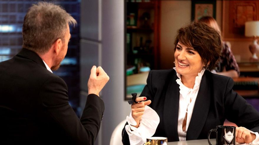 Silvia Abril bromeó con Pablo Motos sobre quién cede antes durante sus discusiones con Andreu Buenafuente