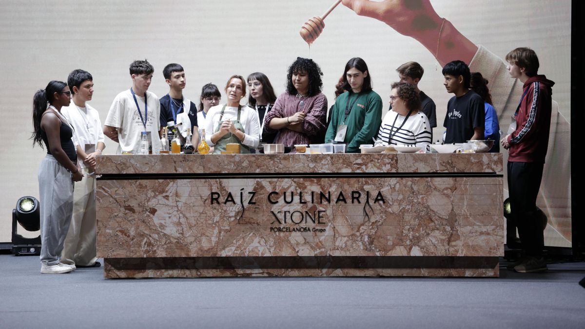Jóvenes estudiantes en el Congreso