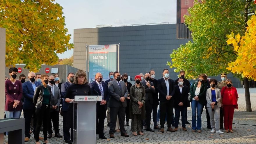 El Gobierno de Navarra se compromete con una memoria "plural y crítica" en el décimo aniversario del final de ETA
