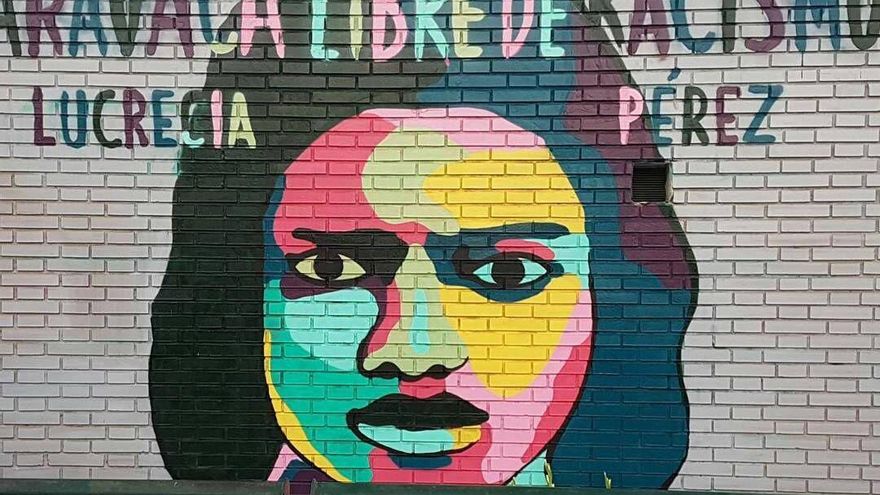 El Ayuntamiento de Madrid eliminará por obras el mural dedicado a Lucrecia Pérez