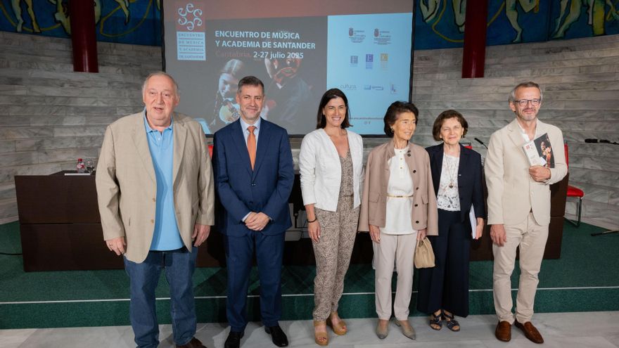 Presentación de la XXIV edición del Encuentro de Música y Academia de Santander