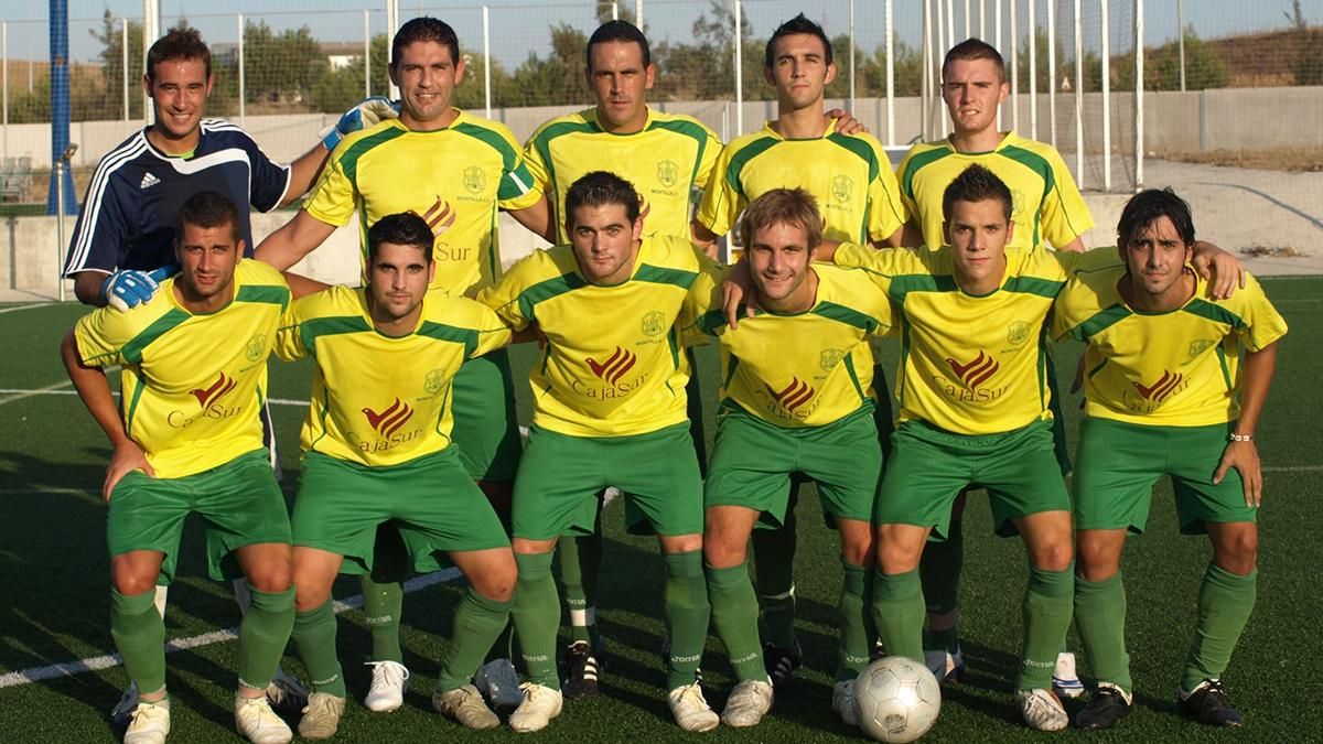 Plantilla del Montilla CF en la 2009-10.