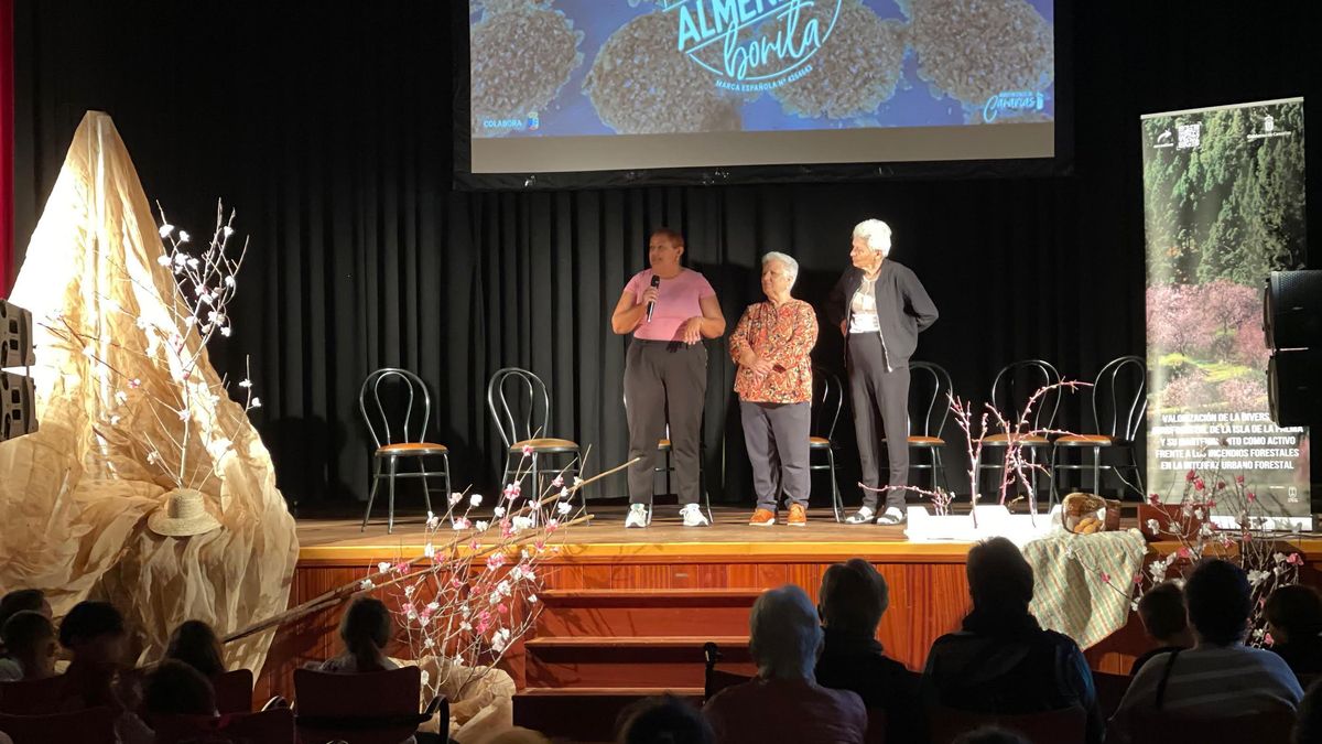 Jornada intergeneracional sobre la almendra en Garafía.