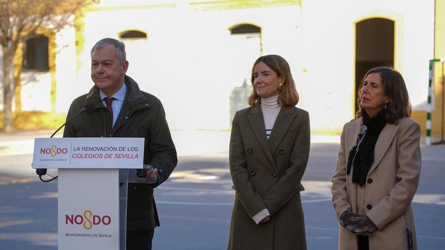 El Ayuntamiento de Sevilla invertirá casi 19 millones de euros en reformar los colegios públicos en 2025