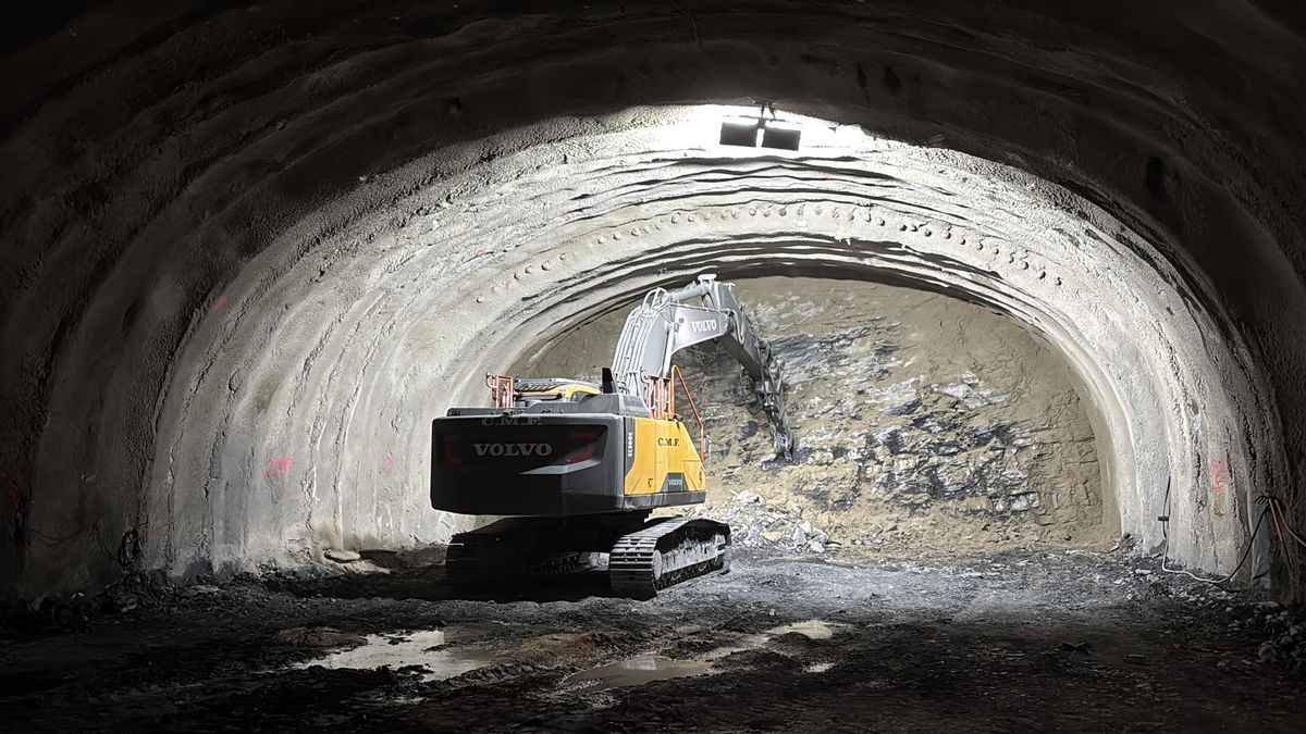 Dentro de Belate, el túnel bajo sospecha de corrupción en Navarra: excavado al 90% y sin casi rastro de Servinabar