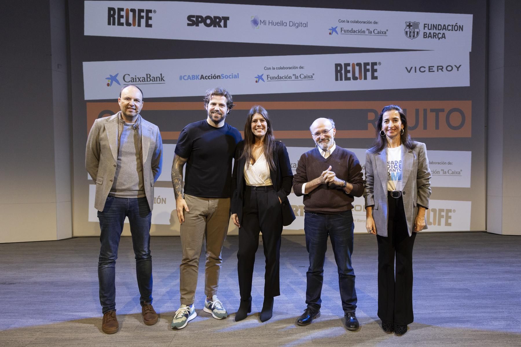 Participantes en la jornada sobre prevención de adicciones organizada por CaixaBank y la Fundación Relife en Tenerife.