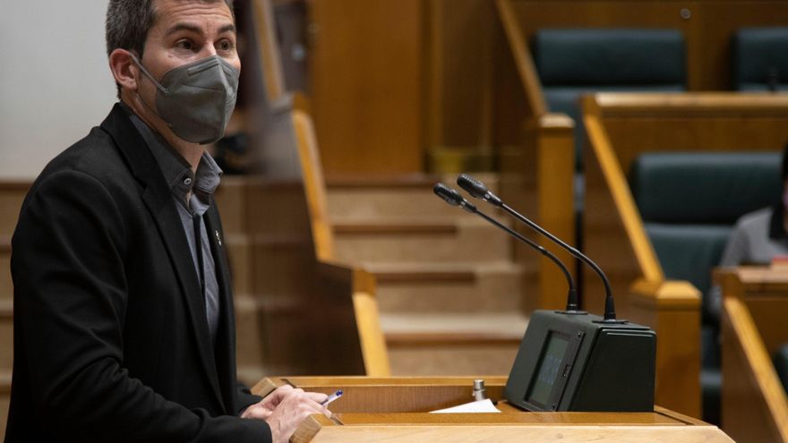 El líder de Sortu y parlamentario de EH Bildu, Arkaitz Rodríguez