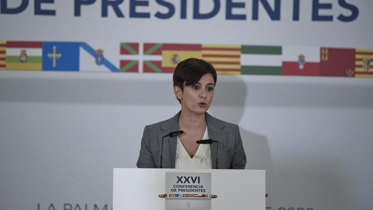 La ministra de Política Territorial y portavoz del Gobierno, Isabel Rodríguez