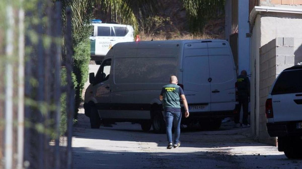 Imagen del registro de la casa de la pareja de Dana Leonte en Arenas (Málaga)