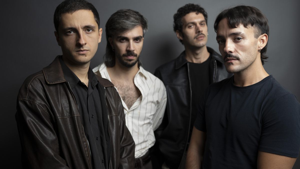 Los integrantes de la banda Arde Bogotá