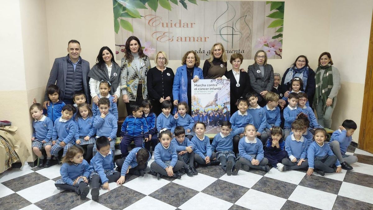 Presentación de la Marcha contra el Cáncer Infantil.