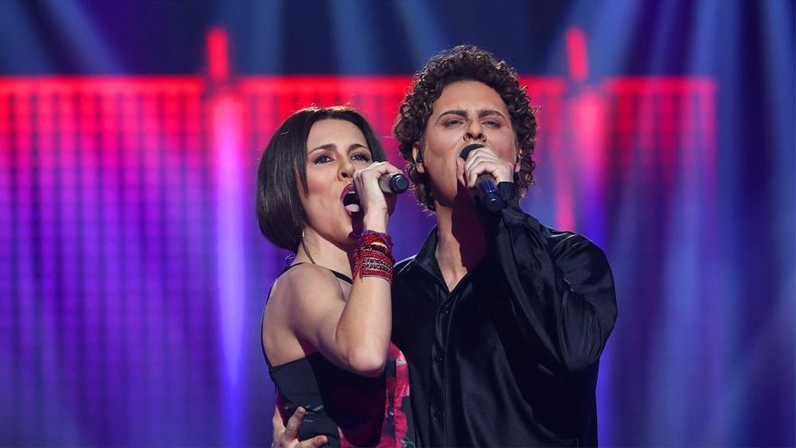 Así fue la actuación de 'Escondidos' en 'Tu cara me suena', y la reacción de Chenoa: "Tengo respeto a mi pasado"