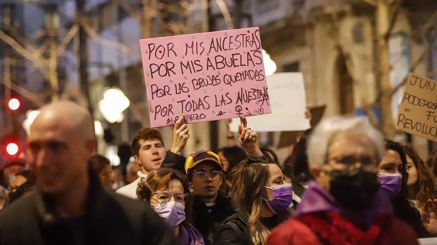 Manifestación del 8M en Granada
