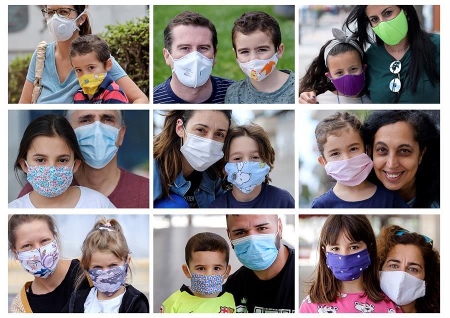 Niños y niñas vuelven a las calles de Canarias