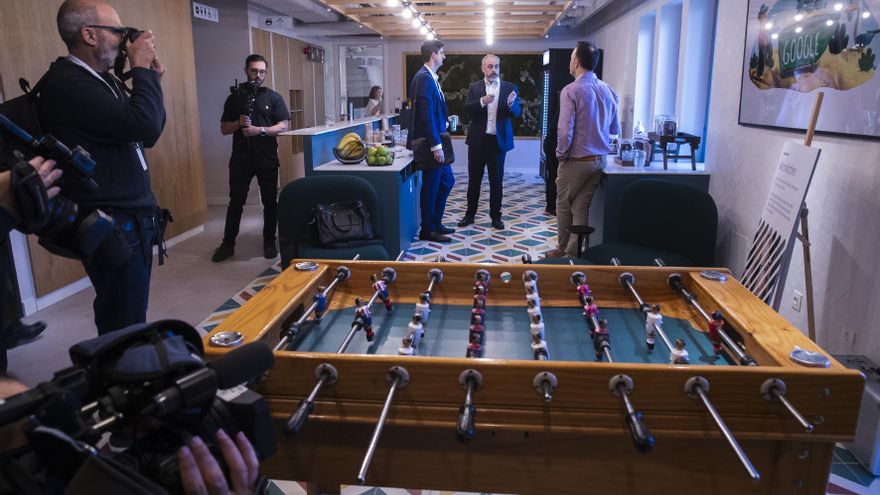 Mario Bros, el espeto y 6 millones de virus conviven en el centro de Google en Málaga