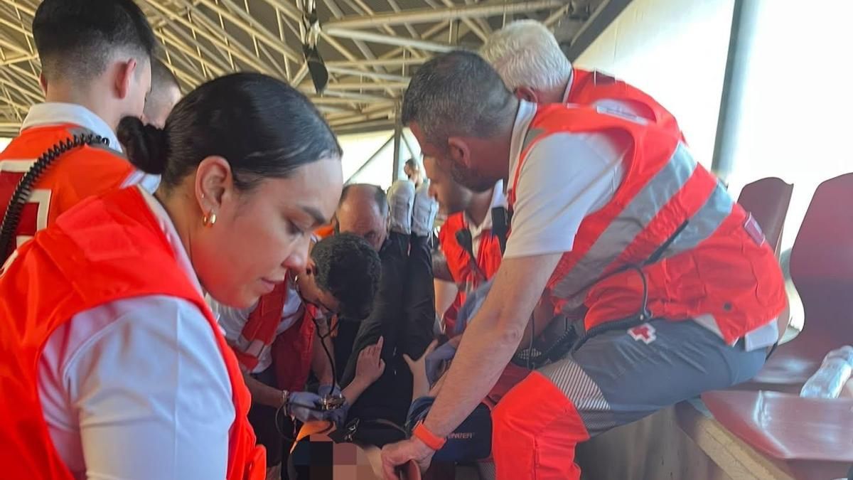 Jornada tranquila en San Mateo: Cruz Roja atiende a trece personas y deriva a tres al hospital