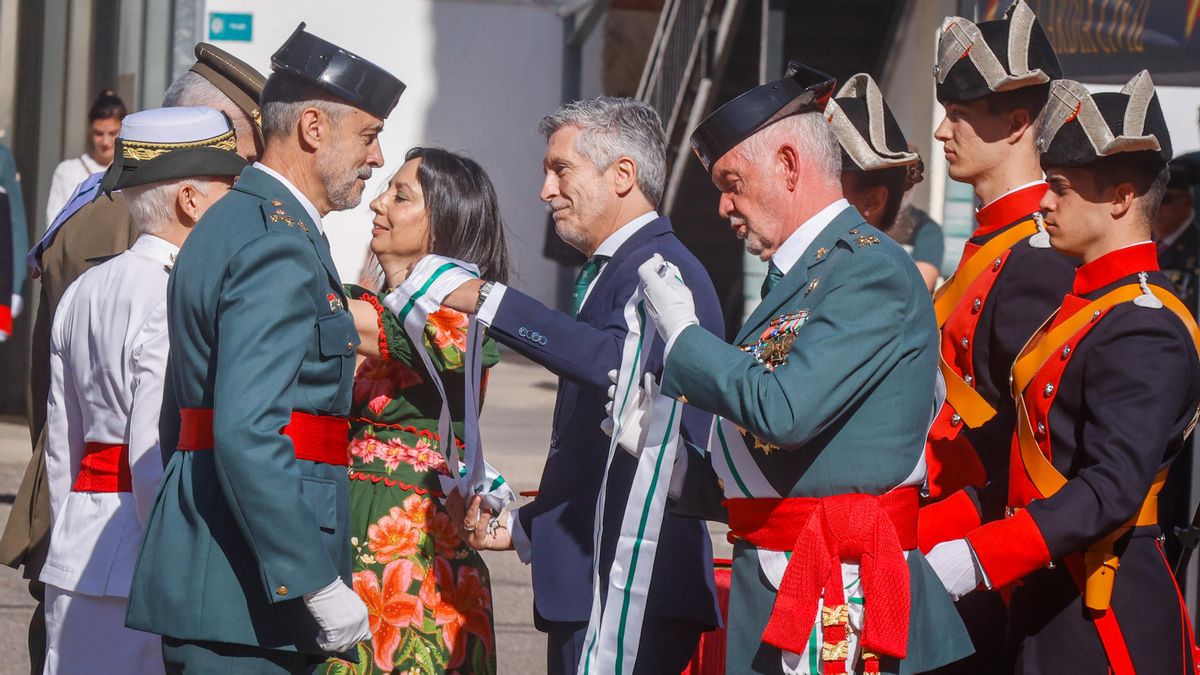 La celebración en Córdoba del aniversario de la Guardia Civil, en imágenes