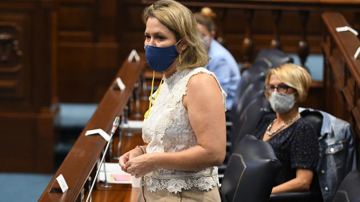 Alicia Vanoostende, consejera de Agricultura, Pesca y Alimentación del Gobierno de Canarias.