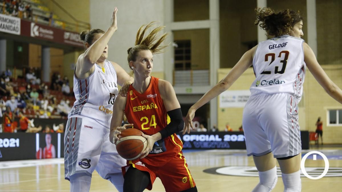 Las imágenes del España - Bélgica