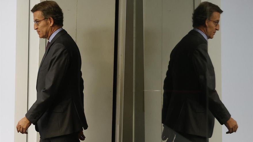 Feijóo, a medio gas