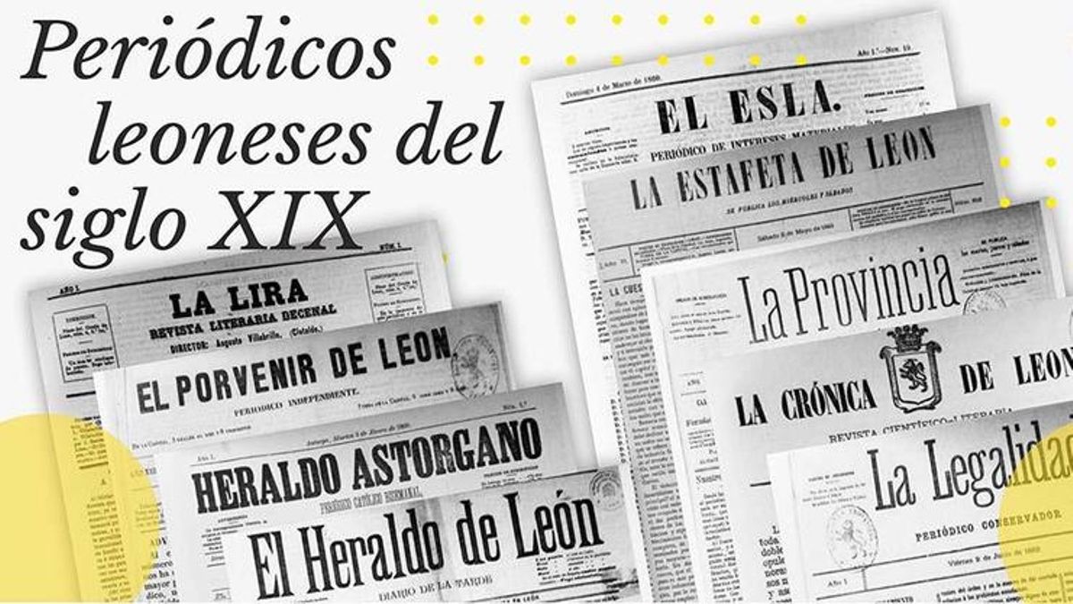 Los inicios del periodismo en León: la prensa de papel de los siglos XIX y XX