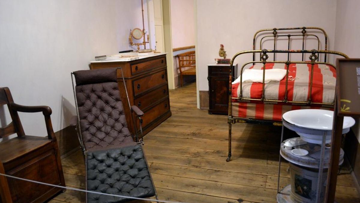 El interior del Museo Sierra-Pambley, que muestra la casa que Segundo construyó, fútilmente, para su sobrina Victoria y está tal y como era en el siglo XIX.