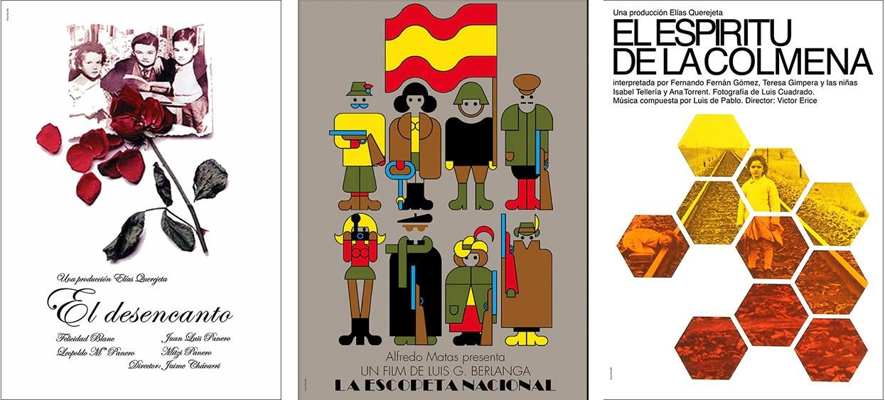 Carteles de películas diseñados por Cruz Novillo