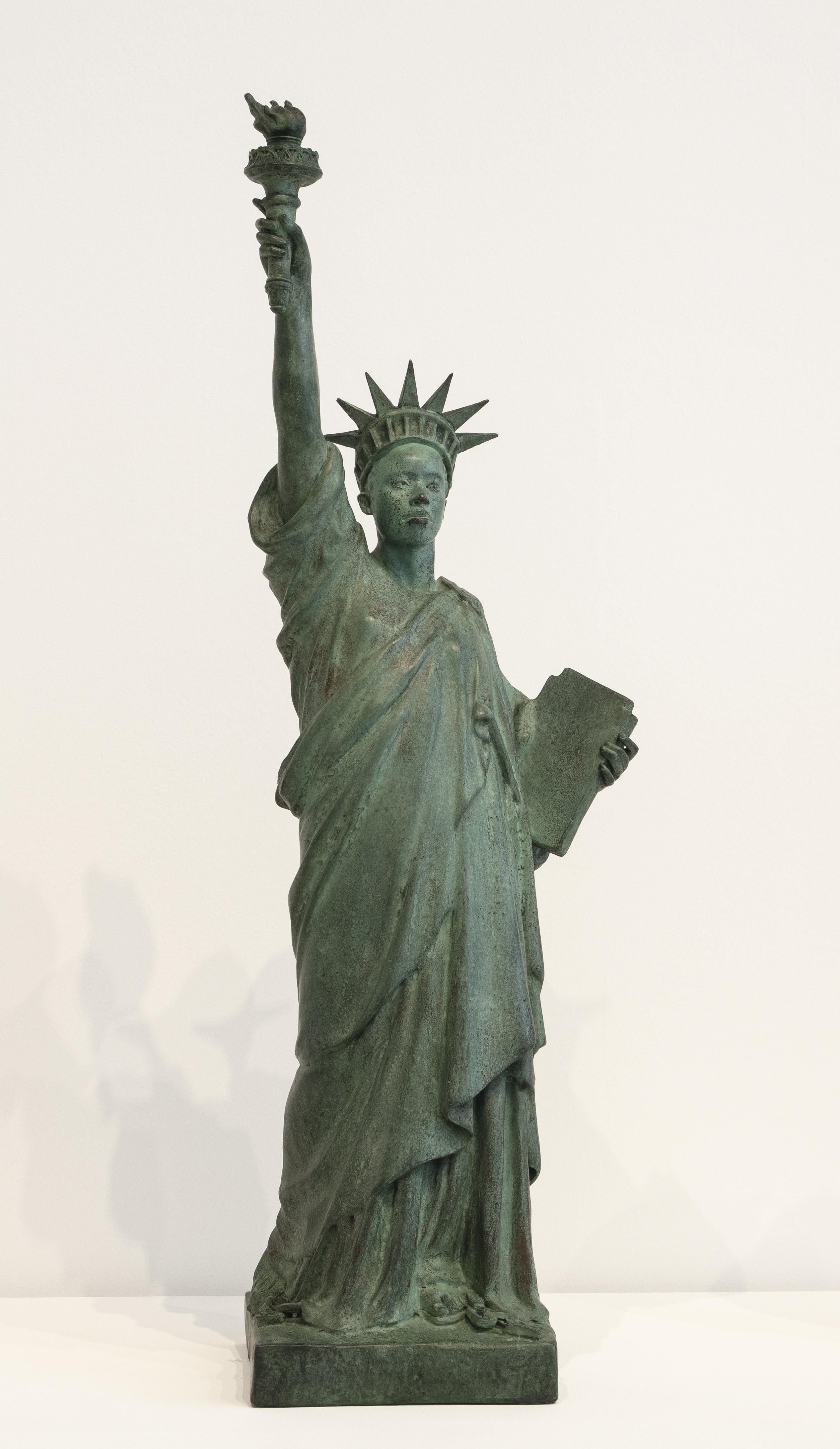 Fernando Sánchez Castillo. Miss Liberty. 2017. Bronce. Taller del artista