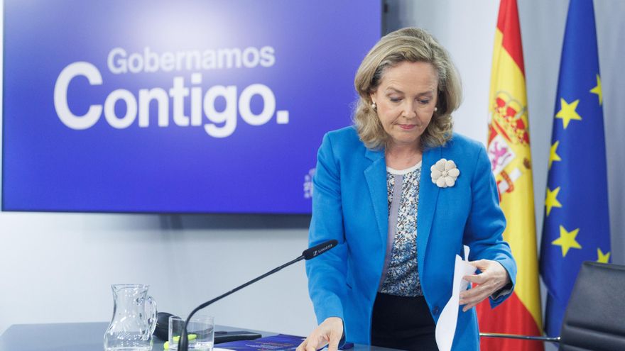 La vicepresidenta primera y ministra de Asuntos Económicos y Transformación Digital, Nadia Calviño.