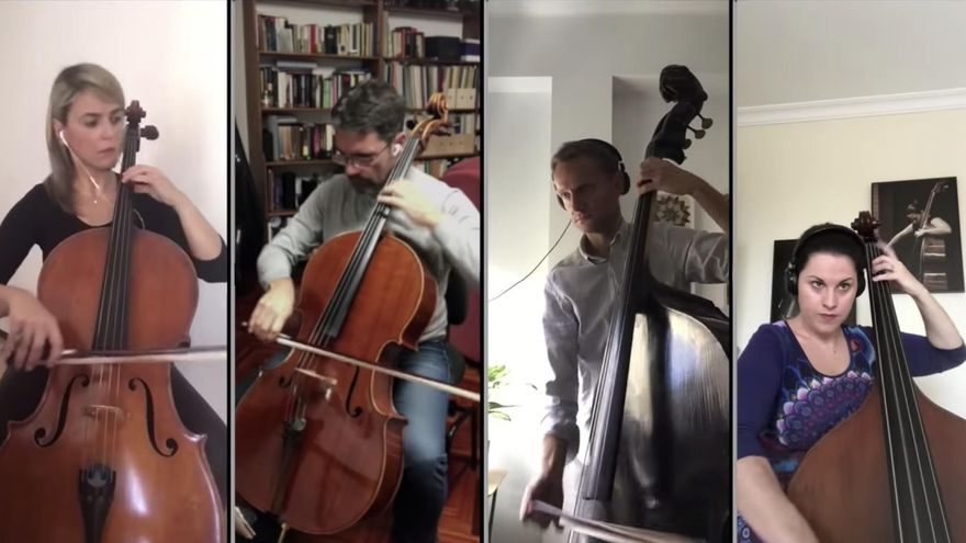 La OFGC, Garanca y Chichon se unen para tocar la Sinfonía Resurrección de Mahler en el confinamiento.