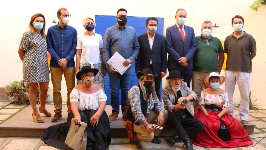 Acto de presentación de la 11ª edición del Almería Western Film Festival (AWFF) de Tabernas (Almería)