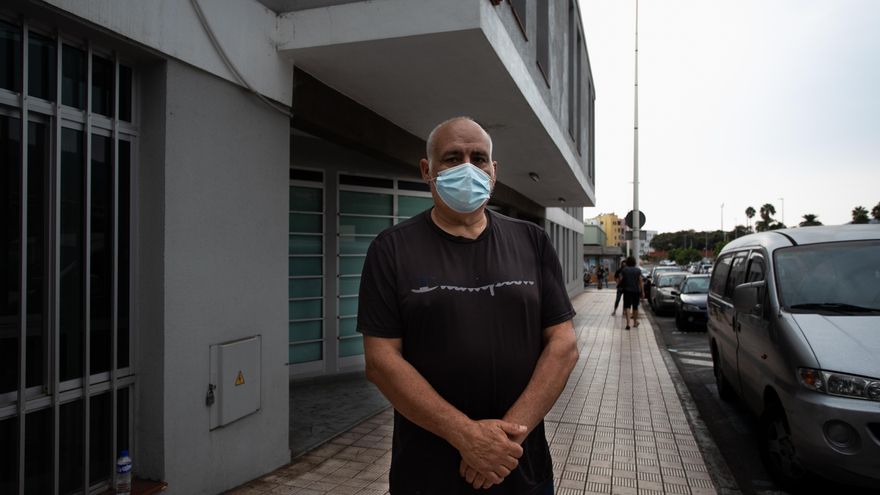 Marcelino, vecino del barrio de La Laguna