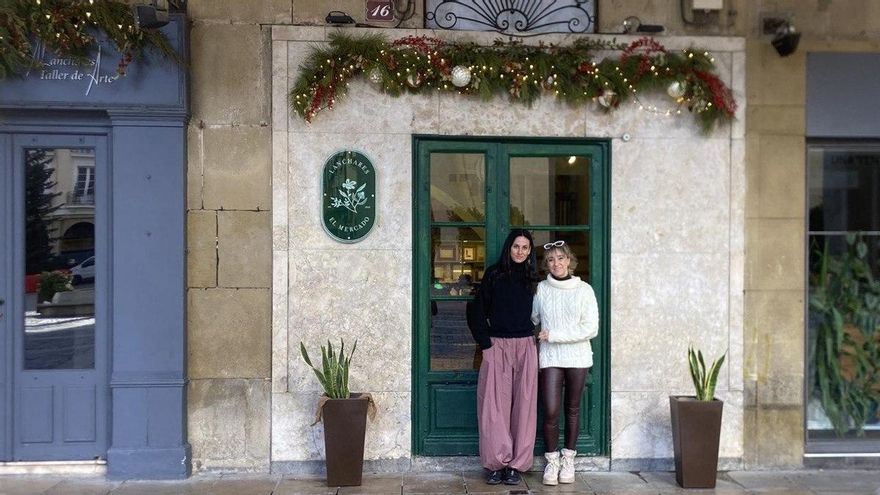 Dos nuevas tiendas para recuperar la esencia comercial en una Plaza del Mercado de Logroño tomada por el ocio nocturno