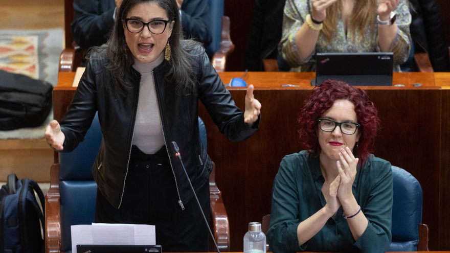 Manuela Bergerot, portavoz de Más Madrid en la Asamblea