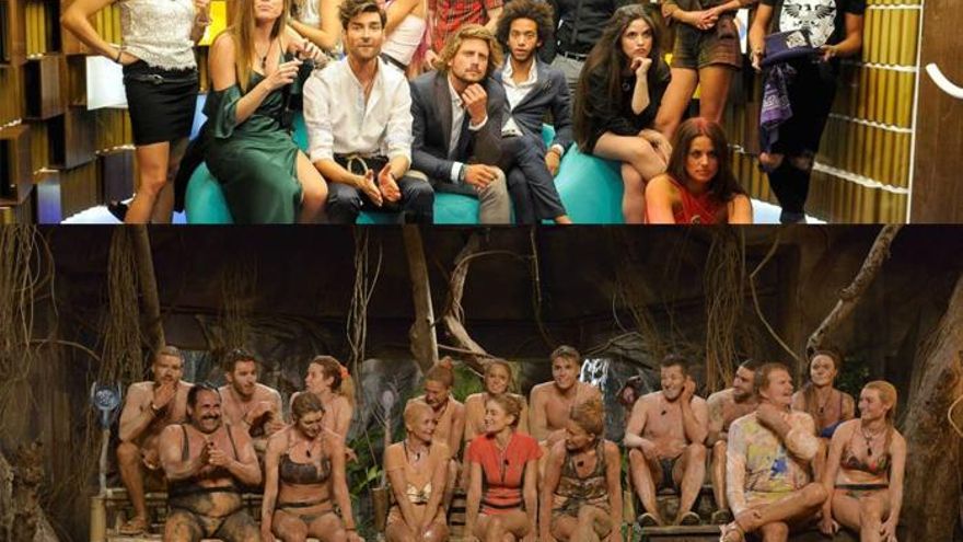 Los concursantes de 'GH 17' y Supervivientes 2017'