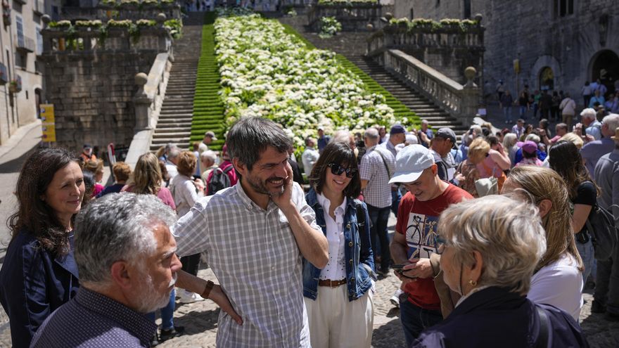 Urtasun espera que la muestra 'Temps de Flors' de Girona sea reconocida por la UNESCO