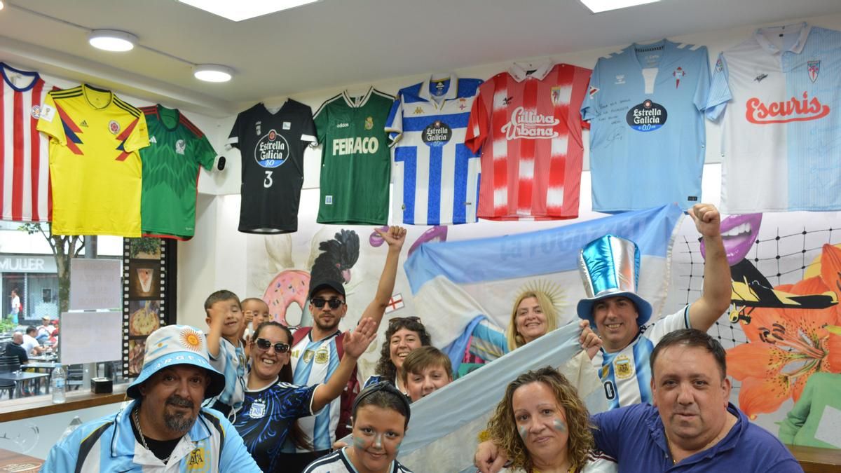 El ambiente en el interior de La Fugazzeta