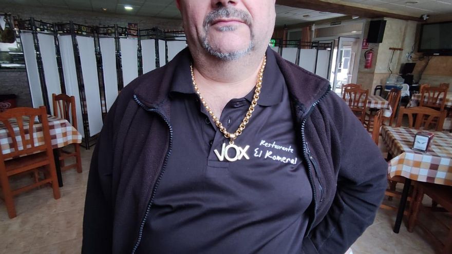 David Gomariz, dueño del restaurante El Romeral en la localidad murciana de Molina de Segura.