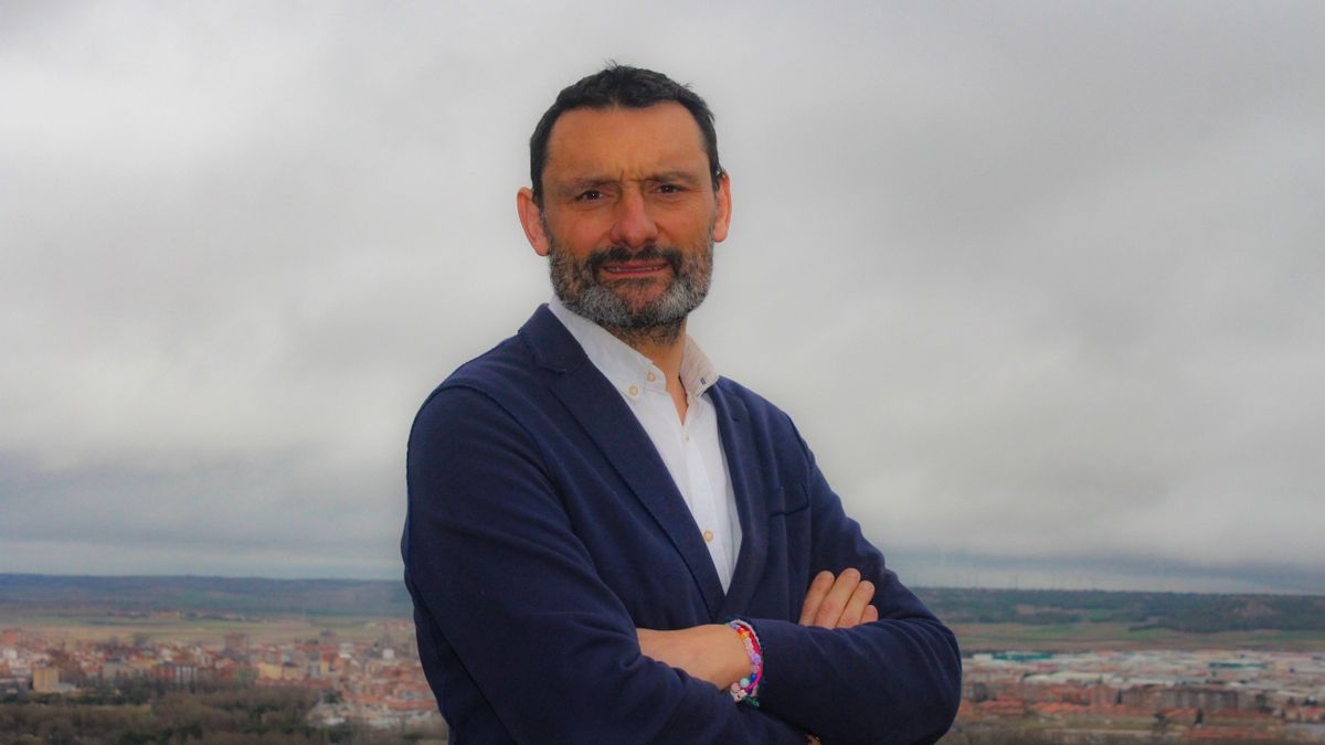 El candidato de Vamos Palencia, Juan Jesús Acosta.