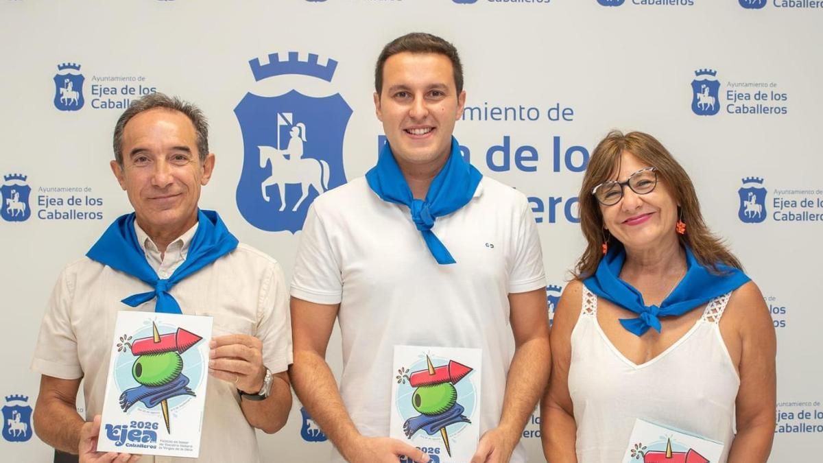 Presentación de la programación de las fiestas de Ejea de los Caballeros