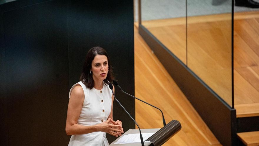 Archivo - La portavoz de Más Madrid en el Ayuntamiento, Rita Maestre, interviene durante el Debate del Estado de la Ciudad, en el Palacio de Cibeles, a 30 de junio de 2026, en Madrid (España).