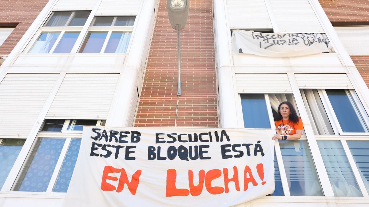 Marisa, una de las inquilinas en un limbo por el futuro de su hogar