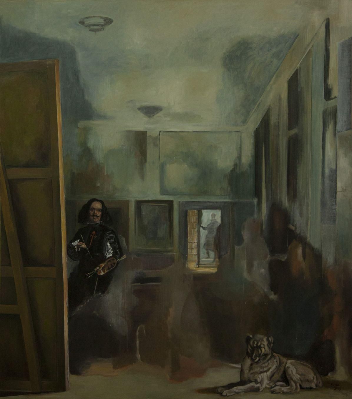 'Borrando las Meninas', de Áureo Gómez