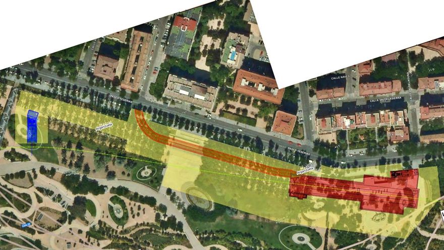Cómo serán las obras de Metro en Madrid Río: 590 días de trabajos y más de 200 árboles talados