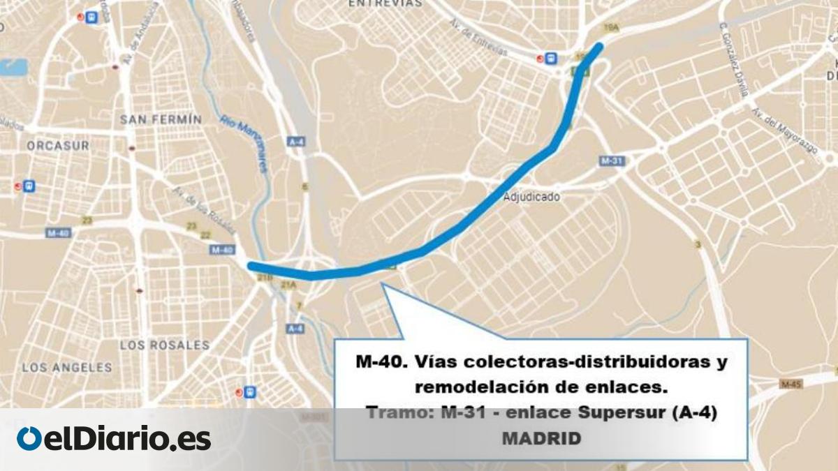 el-ministerio-de-transportes-ampliar-la-capacidad-de-la-m-40-a-su-paso