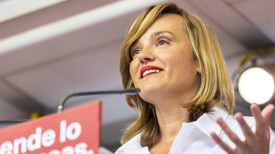 La portavoz del Comité Electoral para las Elecciones Municipales y Autonómicas de 2023 y ministra de Educación y FP, Pilar Alegría.
